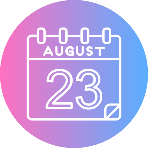 August Generic gradient fill icon