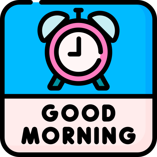 Good morning Special Lineal color icon