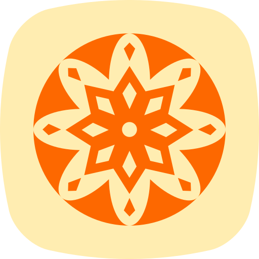 Mandala Generic color fill icon