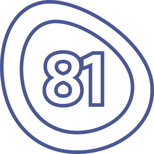 81 Generic color outline ikona