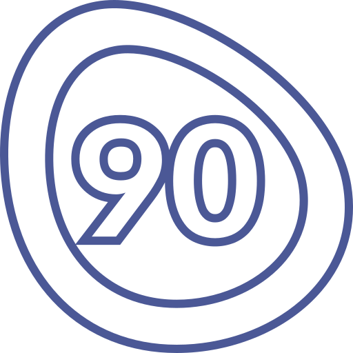90 Generic color outline icon