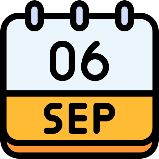 Monthly calendar Generic color lineal-color icon