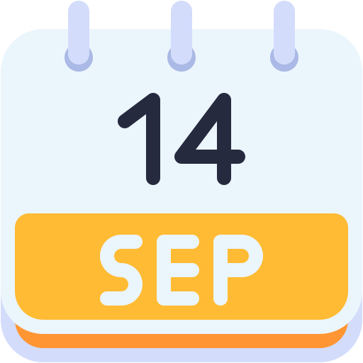 maandelijkse kalender Generic color fill icoon