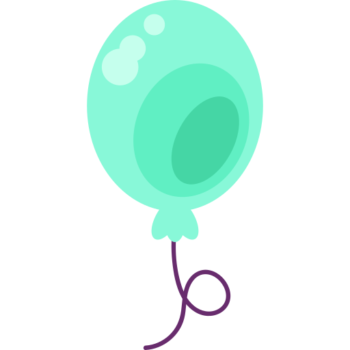 balon Generic color fill ikona