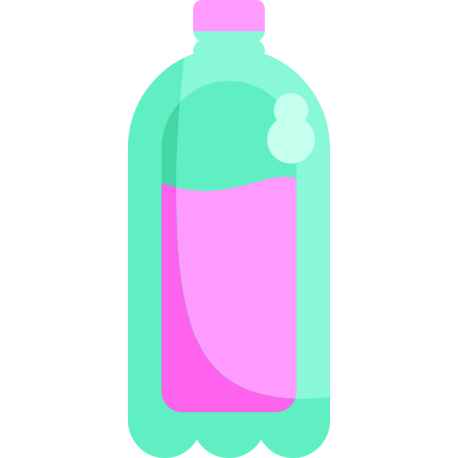 cola fles Generic color fill icoon