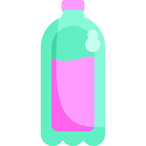 콜라 병 Generic color fill icon