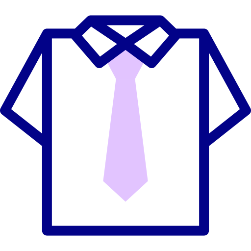Shirt Detailed Mixed Lineal color icon
