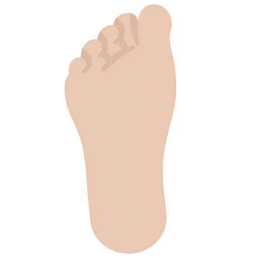 Foot Juicy Fish Flat icon