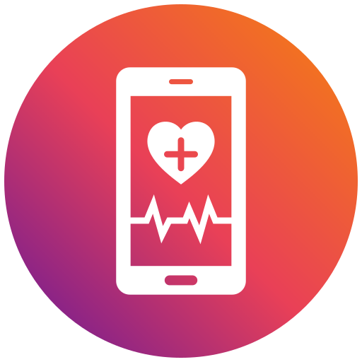 dagelijkse gezondheids-app Generic gradient fill icoon