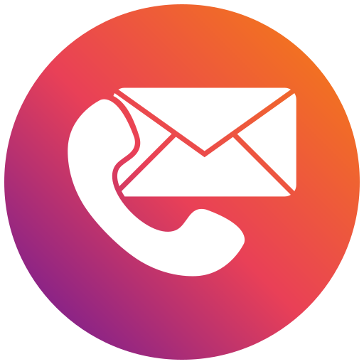 Contact us Generic gradient fill icon