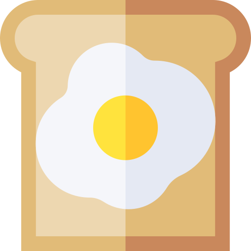 tostada Basic Straight Flat icono