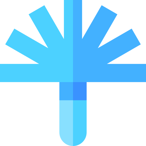 pompon Basic Straight Flat icona