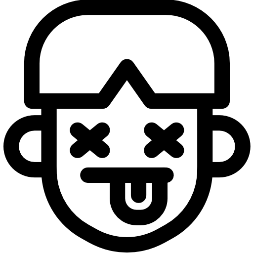 desmaiar Basic Rounded Lineal Ícone