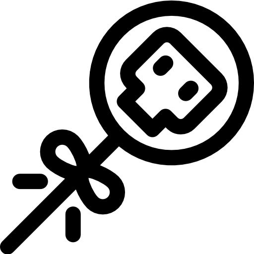 cukierek Basic Rounded Lineal ikona