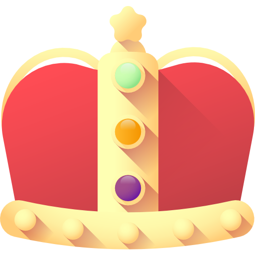 Crown 3D Color icon