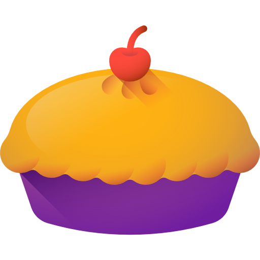 torta 3D Color icona