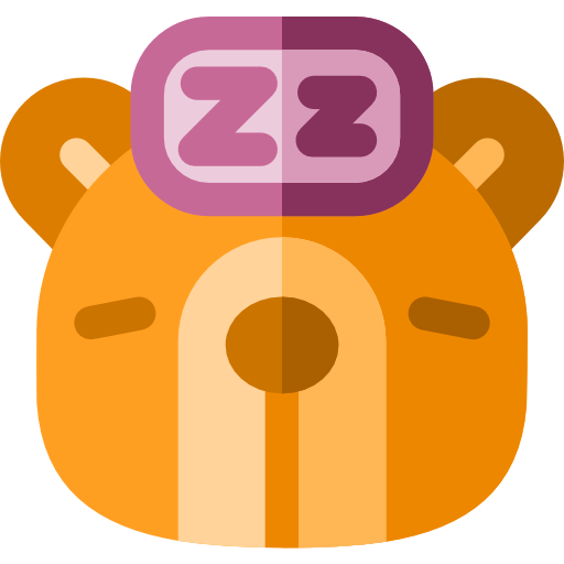Hibernating Basic Rounded Flat icon
