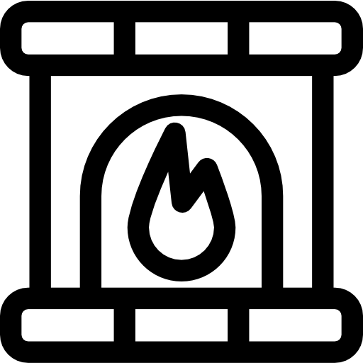 kominek Basic Rounded Lineal ikona