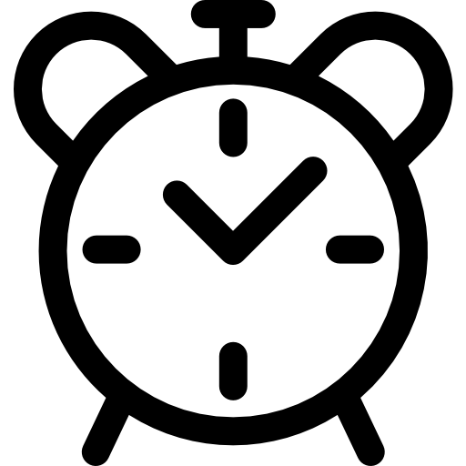Будильник Basic Rounded Lineal иконка