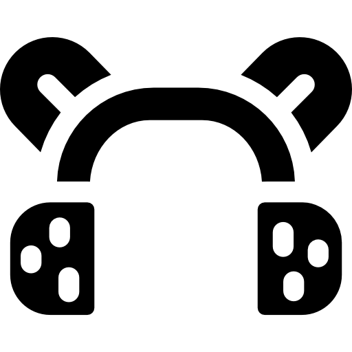 orejera Basic Rounded Filled icono