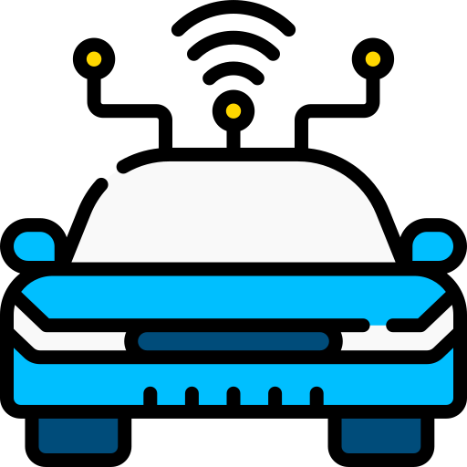 coche conectado Generic color lineal-color icono
