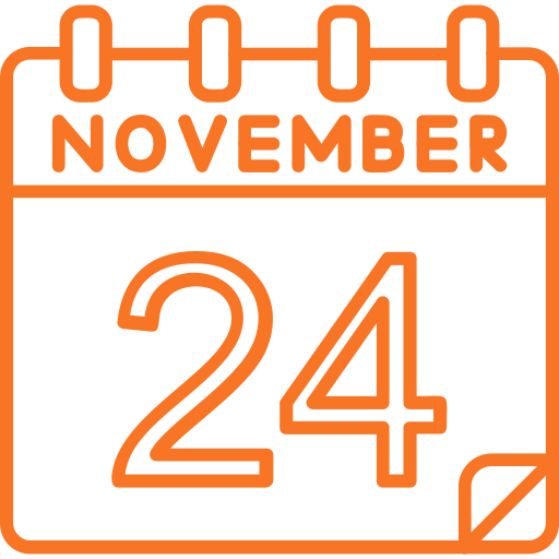 november Generic color outline icon