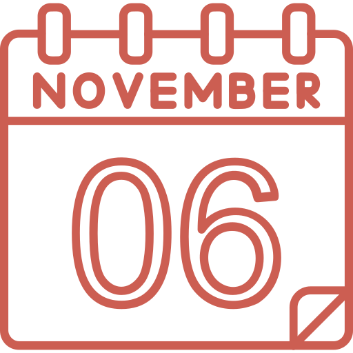 November Generic color outline icon