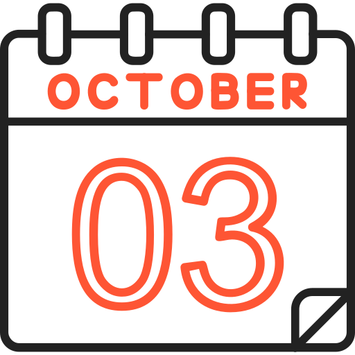 October Generic color outline icon