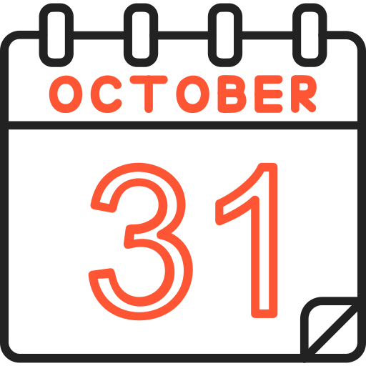 ottobre Generic color outline icona