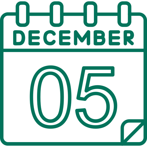 December Generic color outline icon