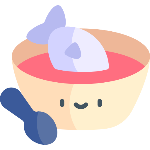 fischsuppe Kawaii Flat icon