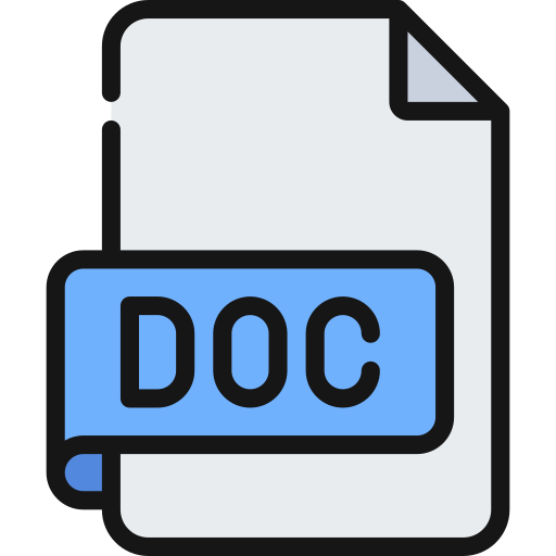 Doc file Juicy Fish Soft-fill icon