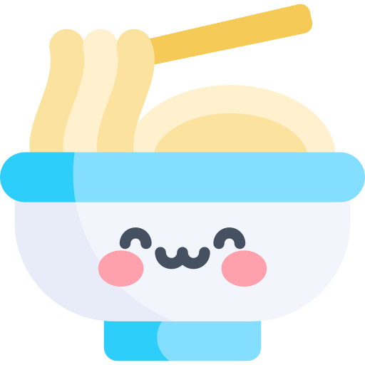 Noodles Kawaii Flat icon