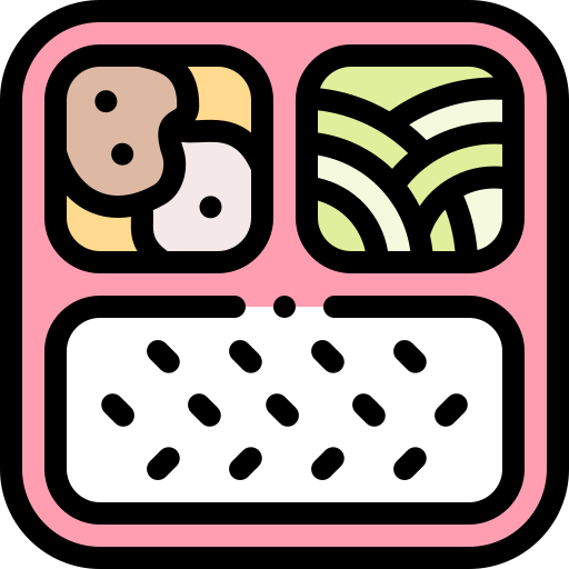 lunch-box Detailed Rounded Lineal color icon