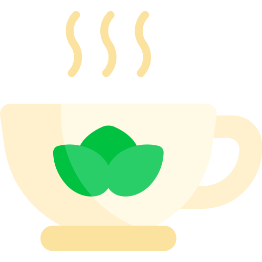 お茶 Kawaii Flat icon