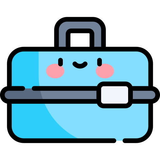 Lunchbox Kawaii Lineal color icon