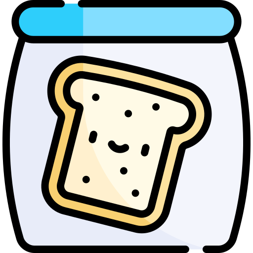 Food bag Kawaii Lineal color icon