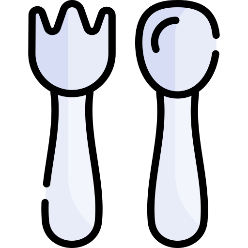 Cutlery Kawaii Lineal color icon