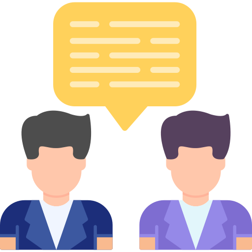 Dialogue Generic color fill icon