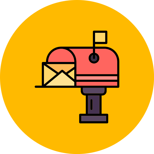 Mail box Generic color lineal-color icon