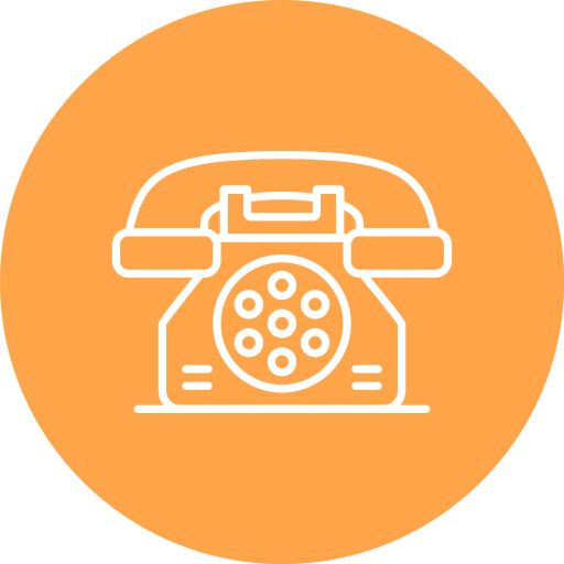 Telephone Generic color fill icon