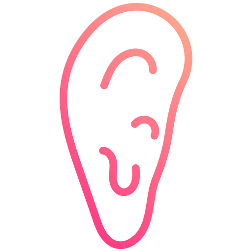 oor Generic gradient outline icoon