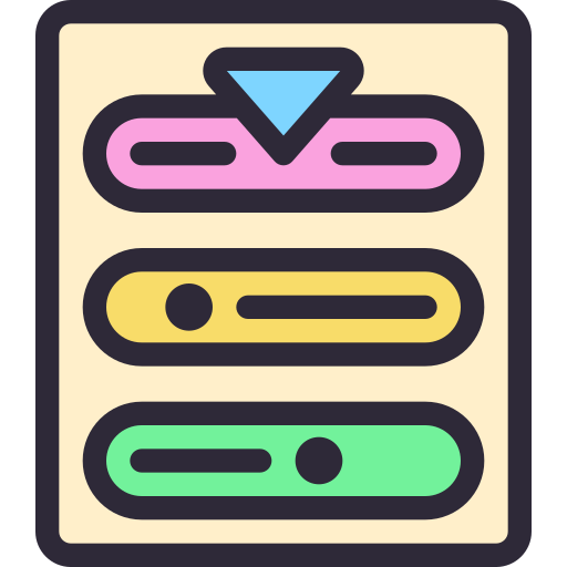 スライダー Generic color lineal-color icon