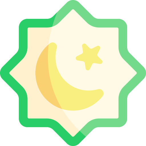 이슬람교 Kawaii Flat icon