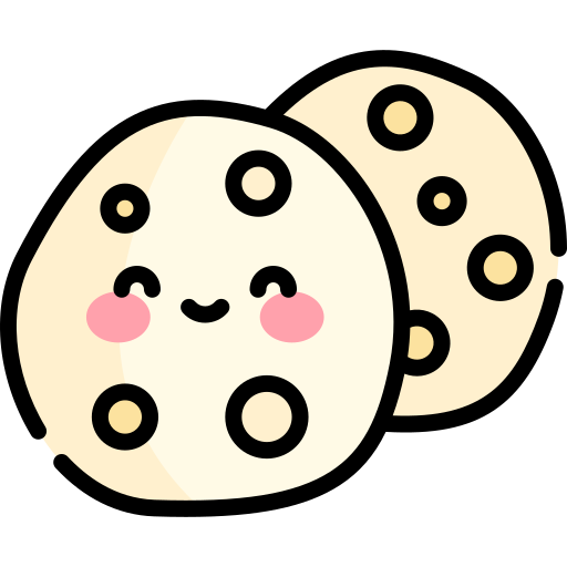 パン Kawaii Lineal color icon