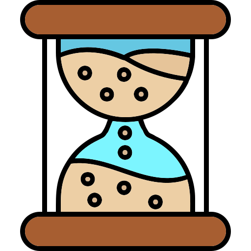 orologio a sabbia Generic color lineal-color icona