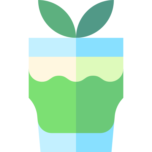 matcha-latte Basic Straight Flat icoon