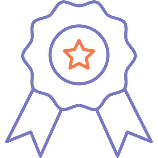 Award Generic color outline icon