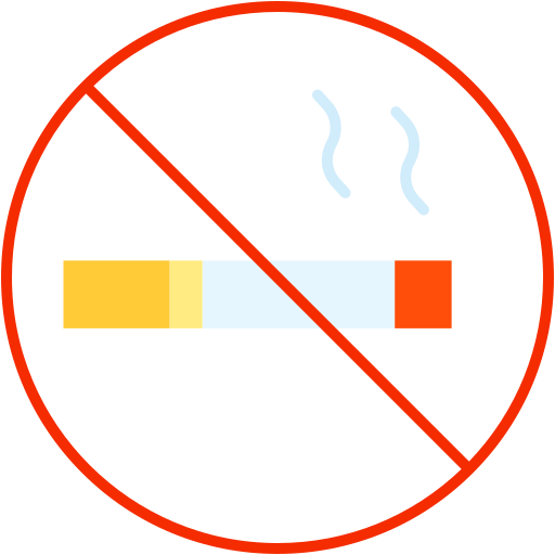 Курение запрещено Generic color fill иконка