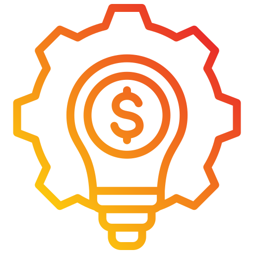 Financial idea Generic gradient outline icon